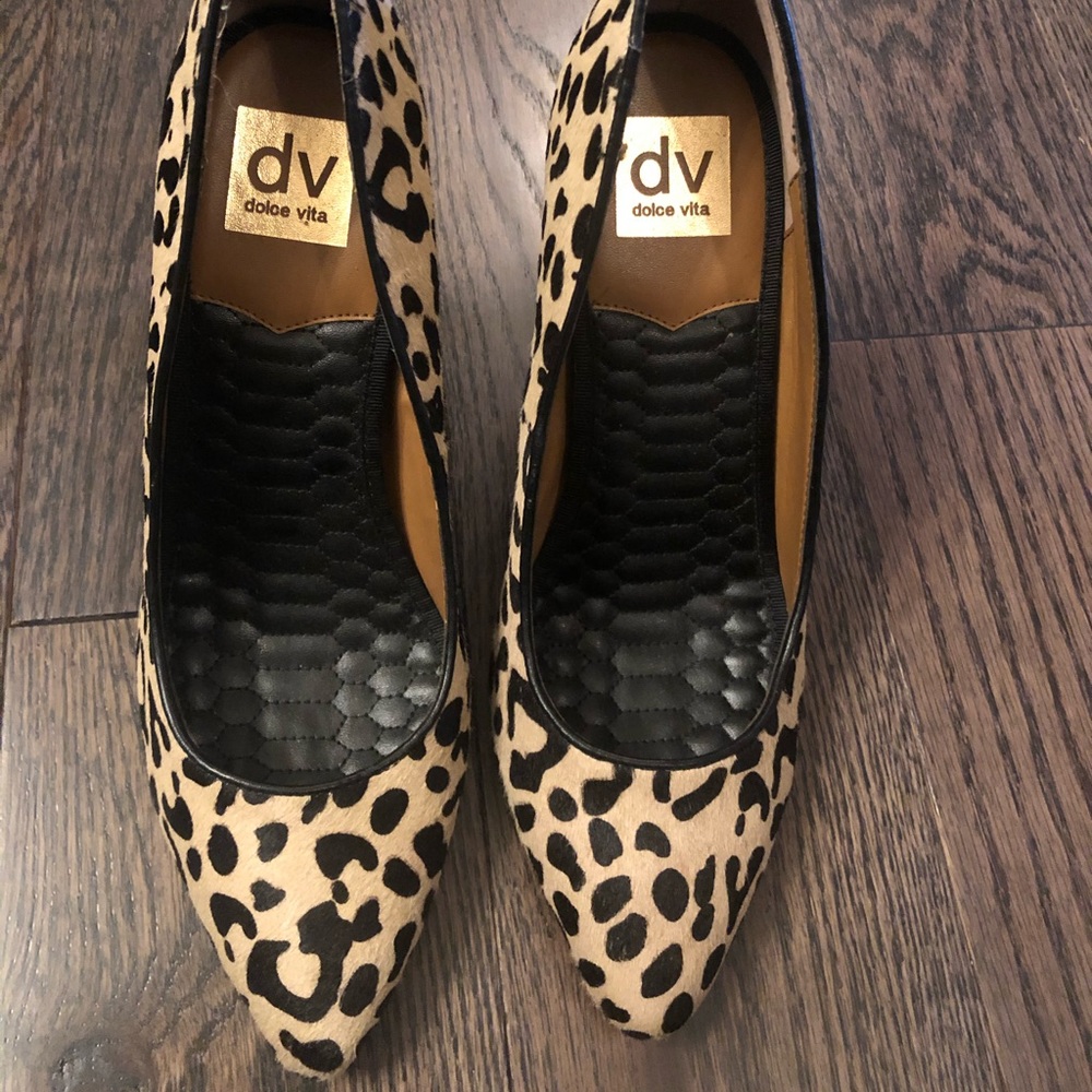 Dolce Vita Leopard Heels sz 9 - Picture 6 of 7